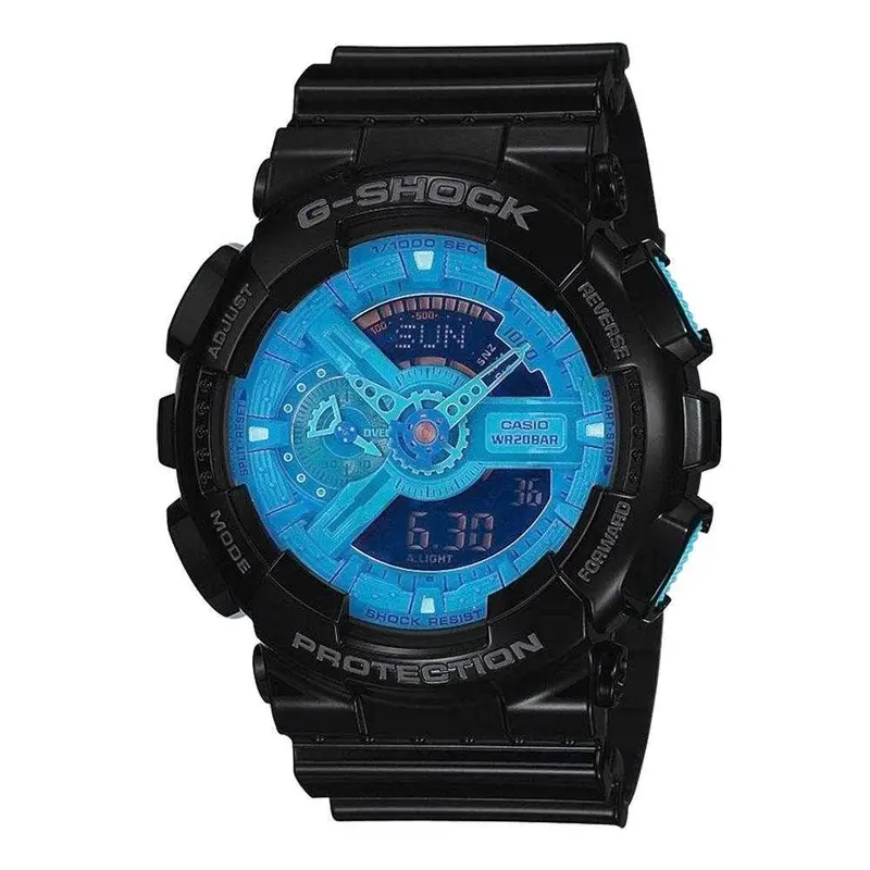 Casio G-Shock Ga-110B-1A2dr Digital Quartz Black Resin Men's Watch 1