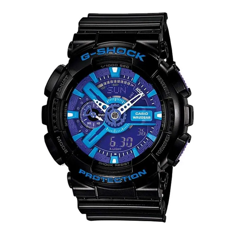 Casio G-Shock Ga-110Hc-1Adr Digital Quartz Black Resin Men's Watch 1
