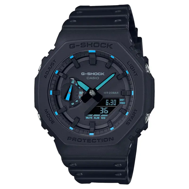 Casio G-Shock Ga-2100-1A2dr-P Black Strap Men Watch 1