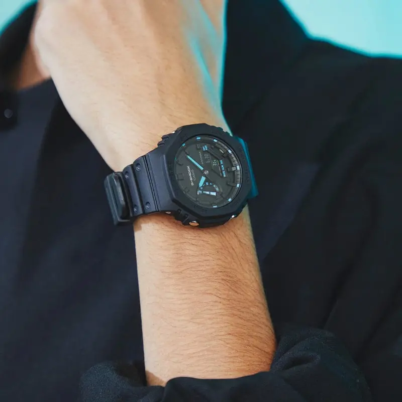 Casio G-Shock Ga-2100-1A2dr-P Black Strap Men Watch 2
