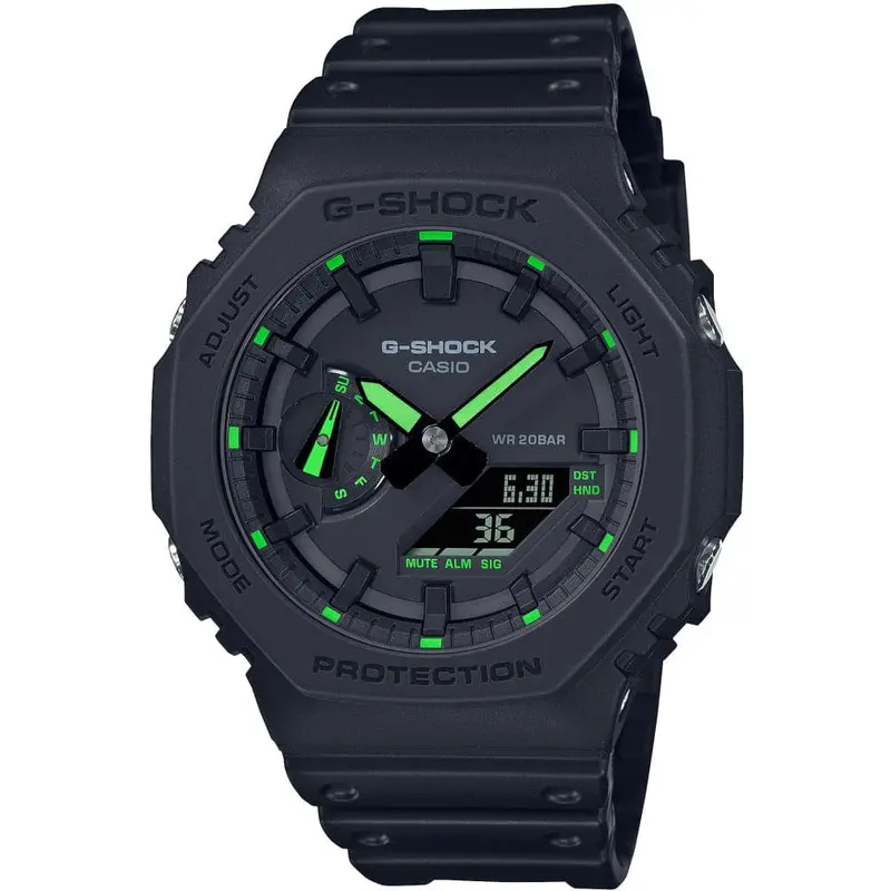 Casio G-Shock Ga-2100-1A3dr Black Resin Men Watch 1
