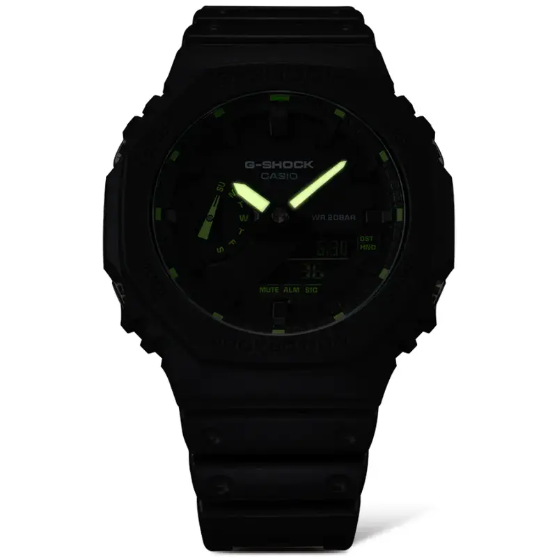 Casio G-Shock Ga-2100-1A3dr-P Black Resin Men Watch 2