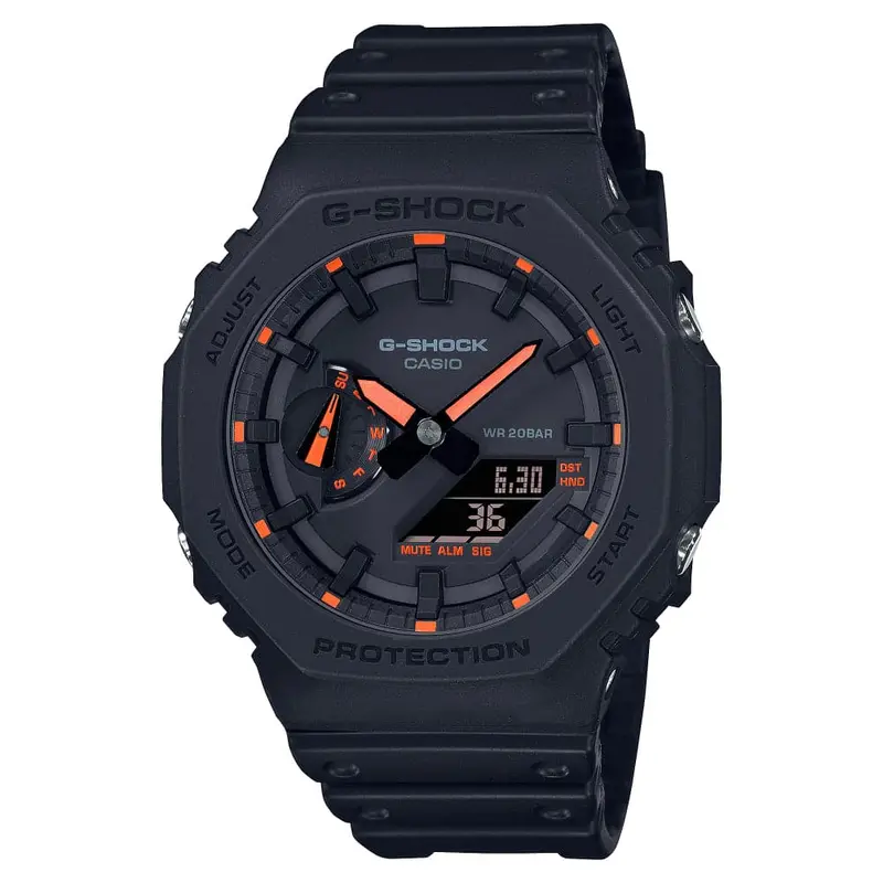 Casio G-Shock Ga-2100-1A4dr Black Resin Men Watch 1