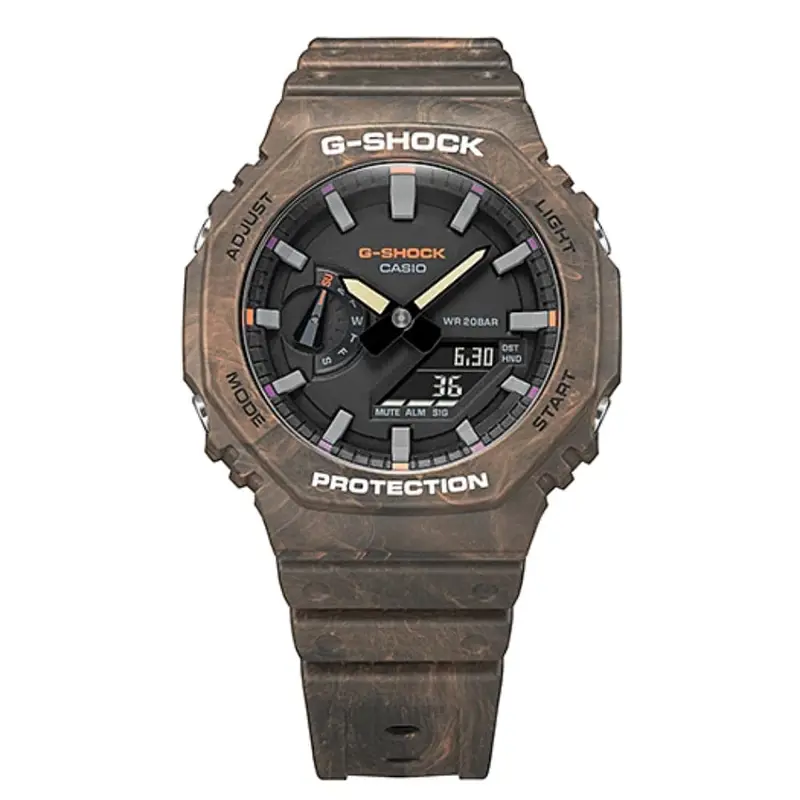 Casio G-Shock Ga-2100Fr-5Adr Brown Resin Strap Men Watch 2