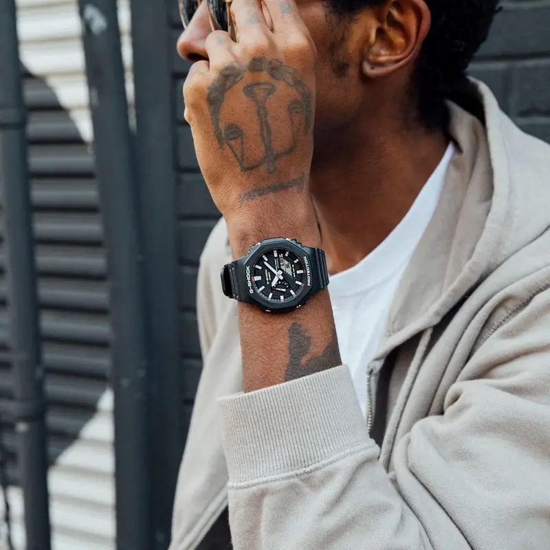 Casio G-Shock Ga-2100Rl-1Adr Analog-Digital Black Watch 2
