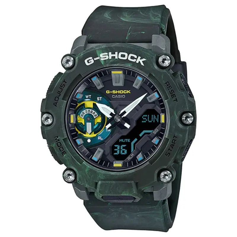 Casio G-Shock Ga-2200Mfr-3Adr Special Color Men Watch 1