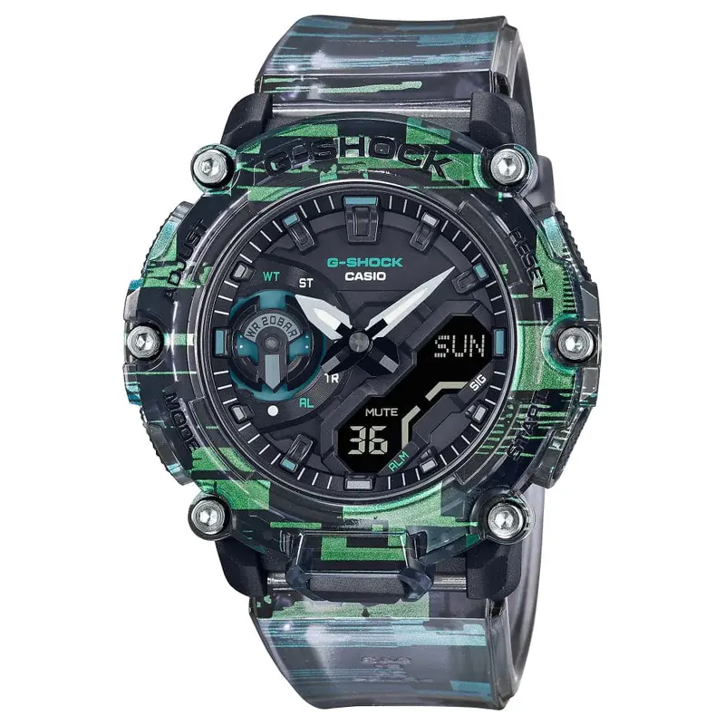 Casio G-Shock Ga-2200Nn-1Adr Gray Digital Resin Unisex Watch 1
