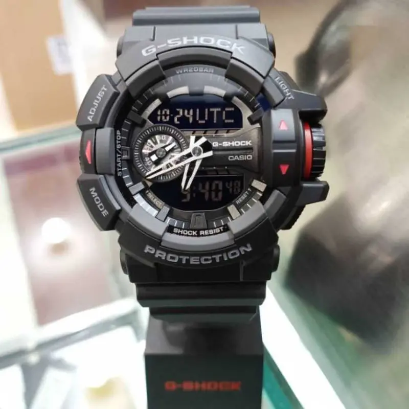 Casio G-Shock Ga-400-1Bdr Digital Quartz Black Resin Unisex's Watch 2