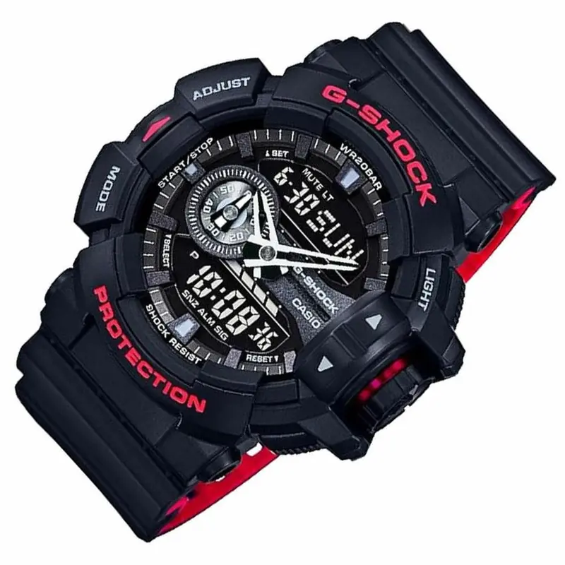 Casio G-Shock Ga-400Hr-1Adr Digital Quartz Black Resin Unisex's Watch 2