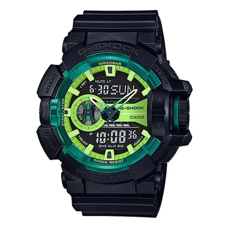 Casio G-Shock Ga-400Ly-1Adr Digital Quartz Black Resin Men's Watch 1