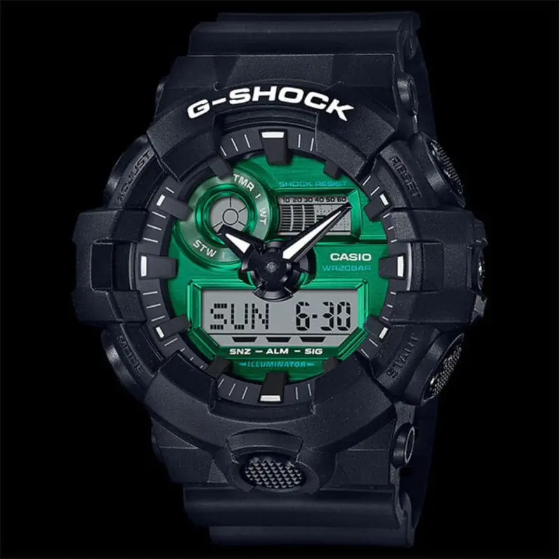 Casio G-Shock Ga-700Mg-1Adr Black Strap Men's Watch 1