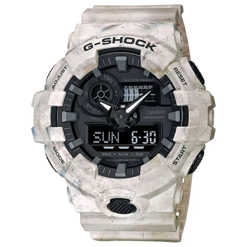 Casio G-Shock Ga-700Wm-5Adr Marble Resin Men's Watch 1