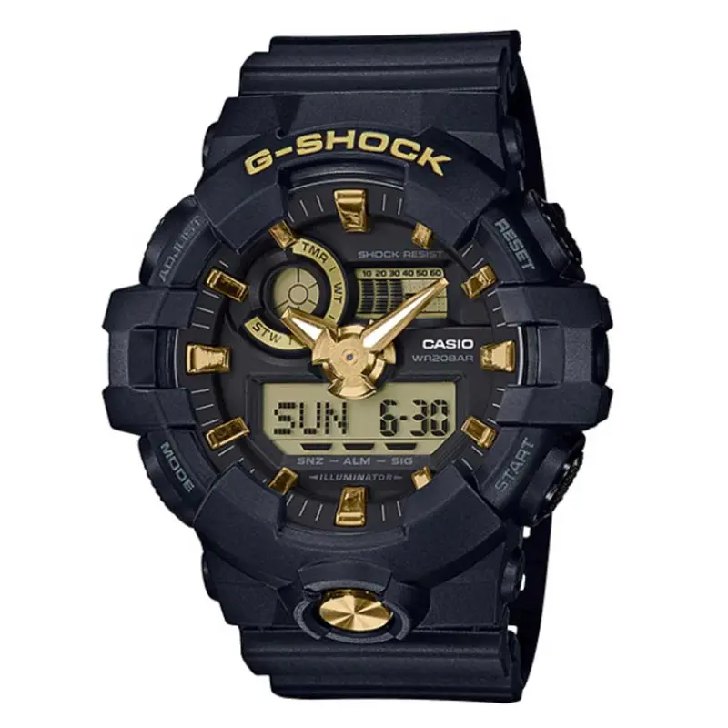 Casio G-Shock Ga-710B-1A9dr Digital Quartz Black Resin Men's Watch 1