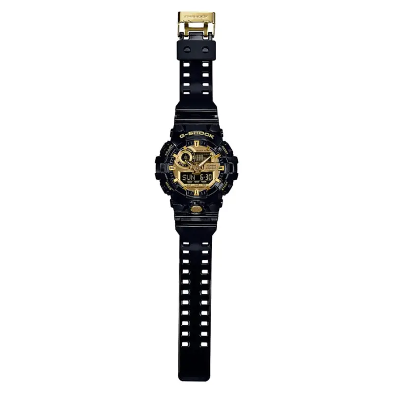 Casio G-Shock Ga-710Gb-1Adr-P Digital Quartz Black Resin Men's Watch 2