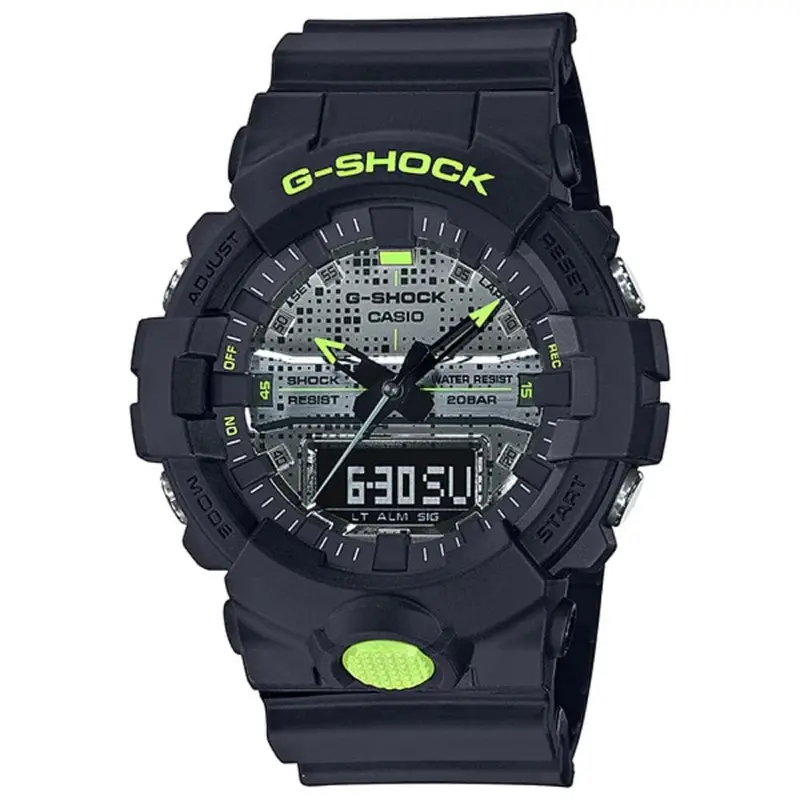 Casio G-Shock Ga-800Dc-1Adr Black Resin Strap Men's Watch 1