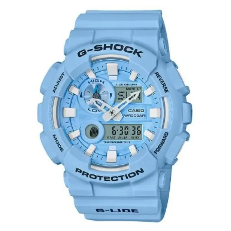 Casio G-Shock Gax-100Csa-2Adr G-Lid Digital Quartz Blue Resin Unisex Watch 1