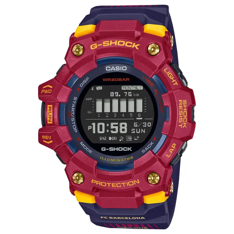 Casio G-Shock Gbd-100Bar-4Dr-P Multicolor Strap Men Watch 1