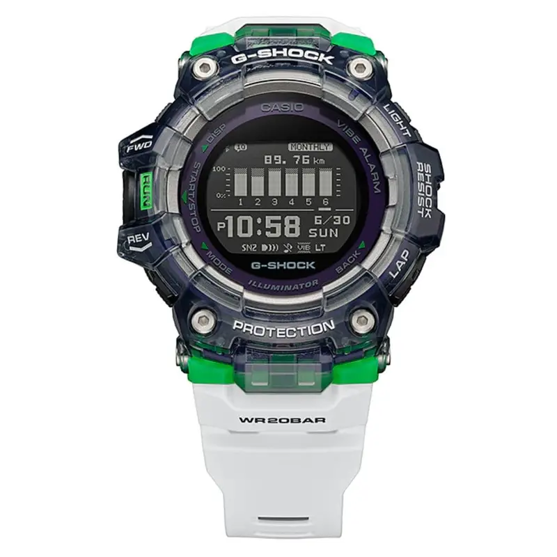 Casio G-Shock Gbd-100Sm-1A7dr White Resin Strap Men's Watch 1