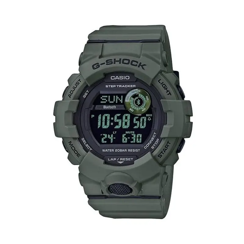 Casio G-Shock Gbd-800Uc-3Dr Green Resin Strap Digital Men's Watch 1