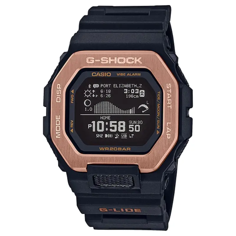 Casio G-Shock Gbx-100Ns-4Dr Glide Black Resin Men's Watch 1