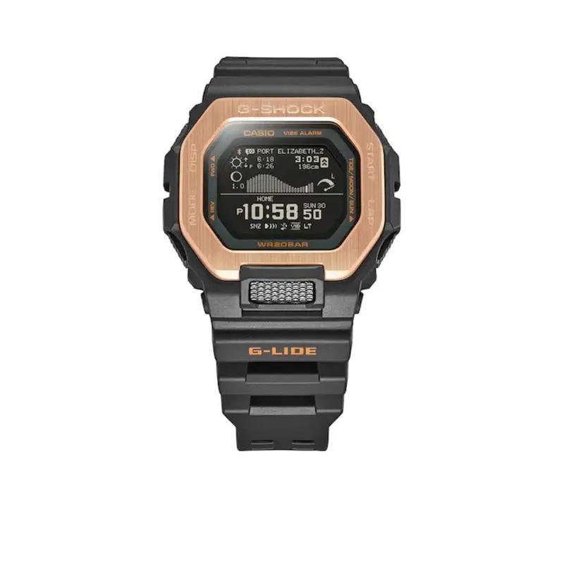 Casio G-Shock Gbx-100Ns-4Dr-P Glide Black Resin Men's Watch 2