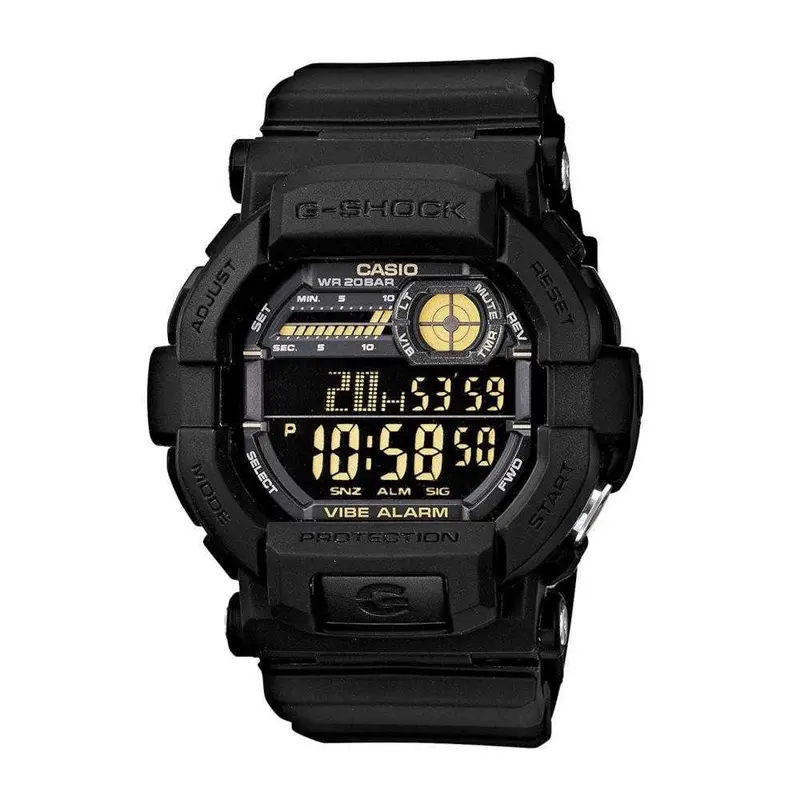 Casio G-Shock Gd-350-1Bdr Digital Quartz Black Resin Men's Watch 1