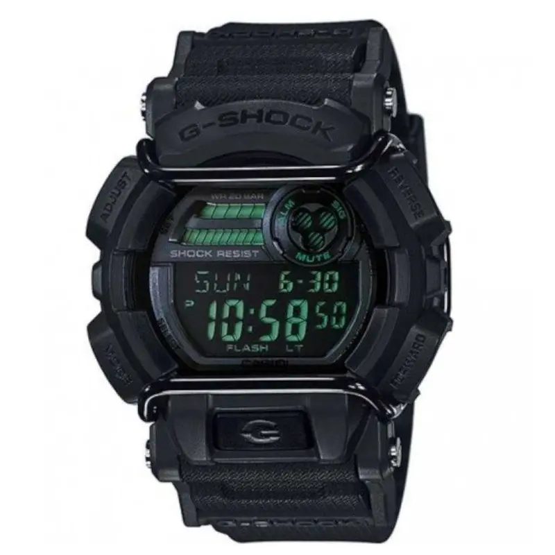 Casio G-Shock Gd-400Mb-1Dr Digital Quartz Black Resin Men's Watch 1