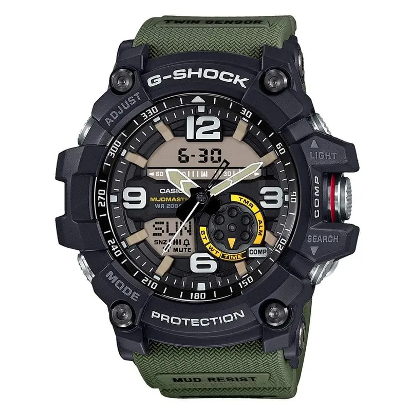 Casio G-Shock Gg-1000-1A3dr Mudmaster Green Resin Strap Men's Watch 1