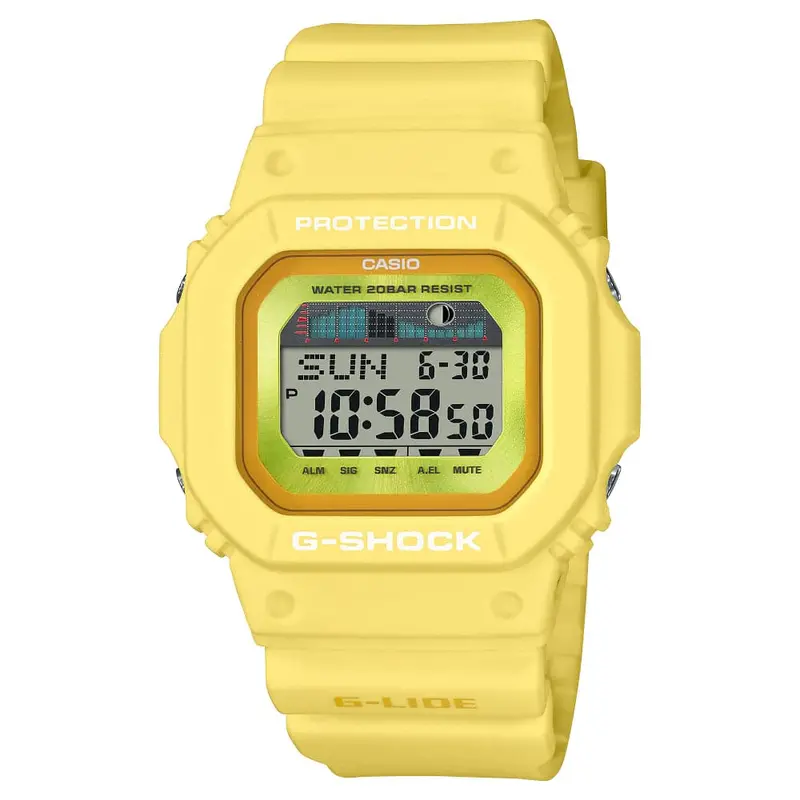 Casio G-Shock Glx-5600Rt-9Dr-P Digital Yellow Strap Unisex Watch 1