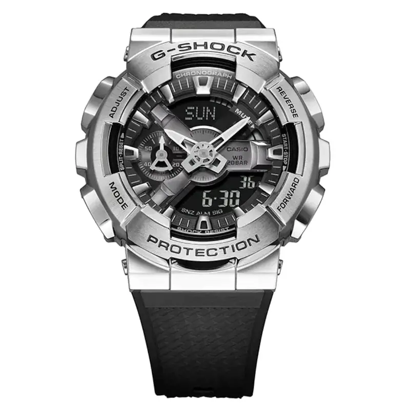 Casio G-Shock Gm-110-1Adr-P Black Resin Strap Men Watch 2