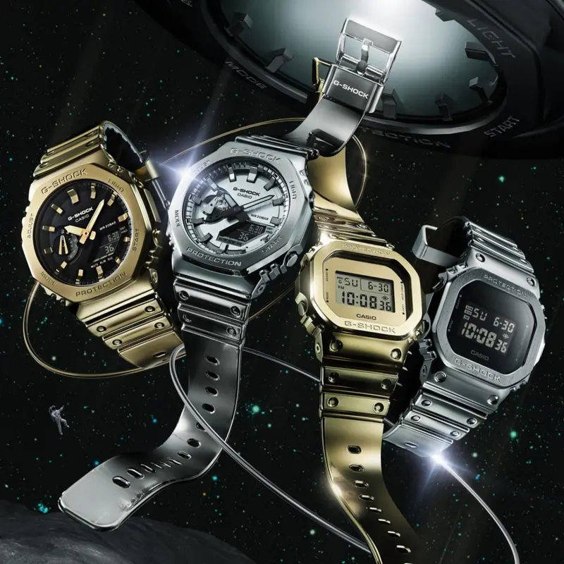 Casio G-Shock Gm-2100Ym Fine Metallic Series Analog-Digital Resin Watch 1