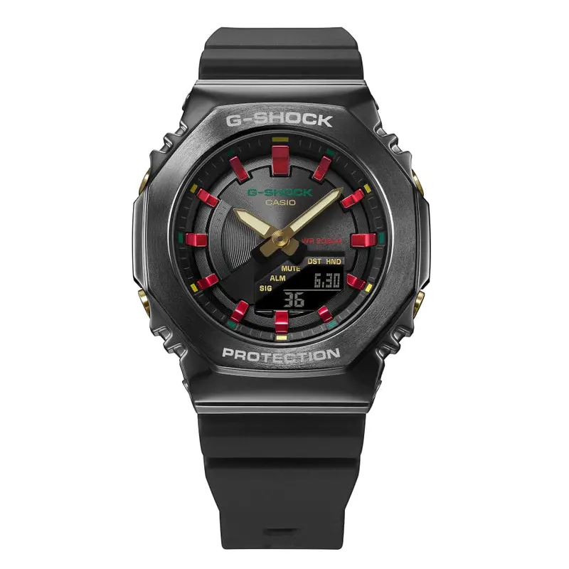 Casio G-Shock Gm-S2100ch-1Adr Black Resin Men Watch 1