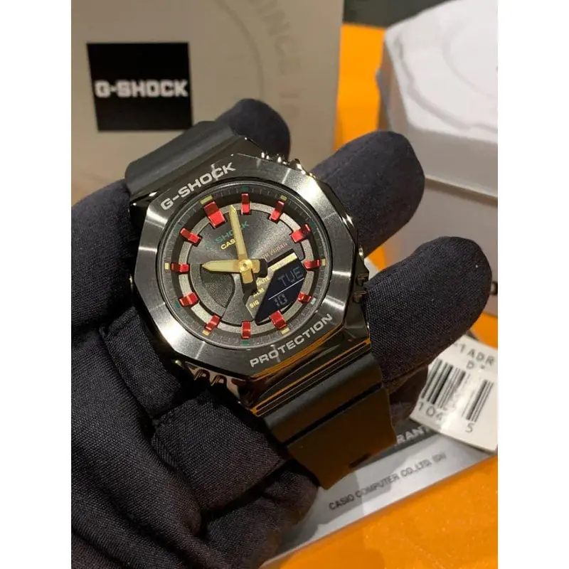 Casio G-Shock Gm-S2100ch-1Adr Black Resin Men Watch 2