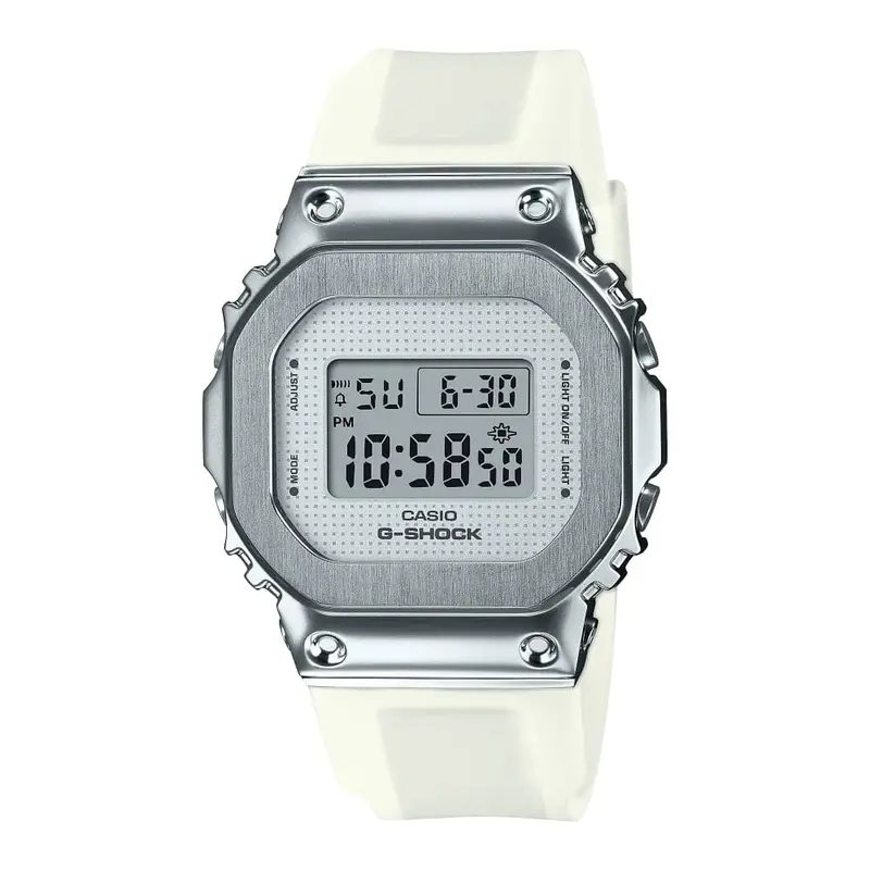 Casio G-Shock Gm-S5600sk-7Dr White Resin Women Watch 1