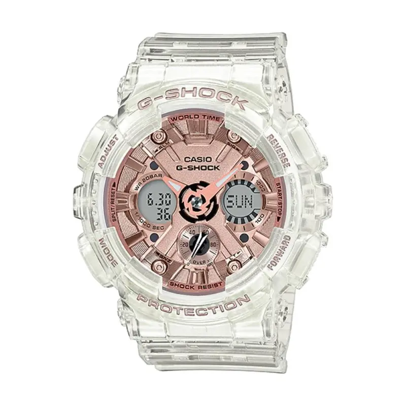 Casio G-Shock Gma-S120sr-7Adr Transparent Strap Women's Watch 1