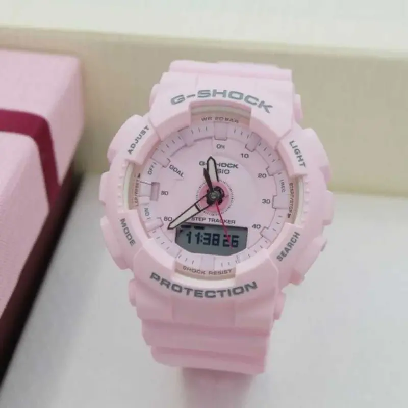Casio G-Shock Gma-S130-4Adr Digital Quartz Pink Resin Women's Watch 2