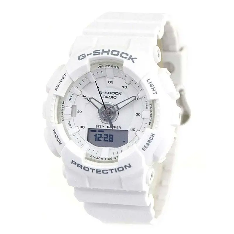 Casio G-Shock Gma-S130-7Adr Digital Quartz White Resin Unisex's Watch 1