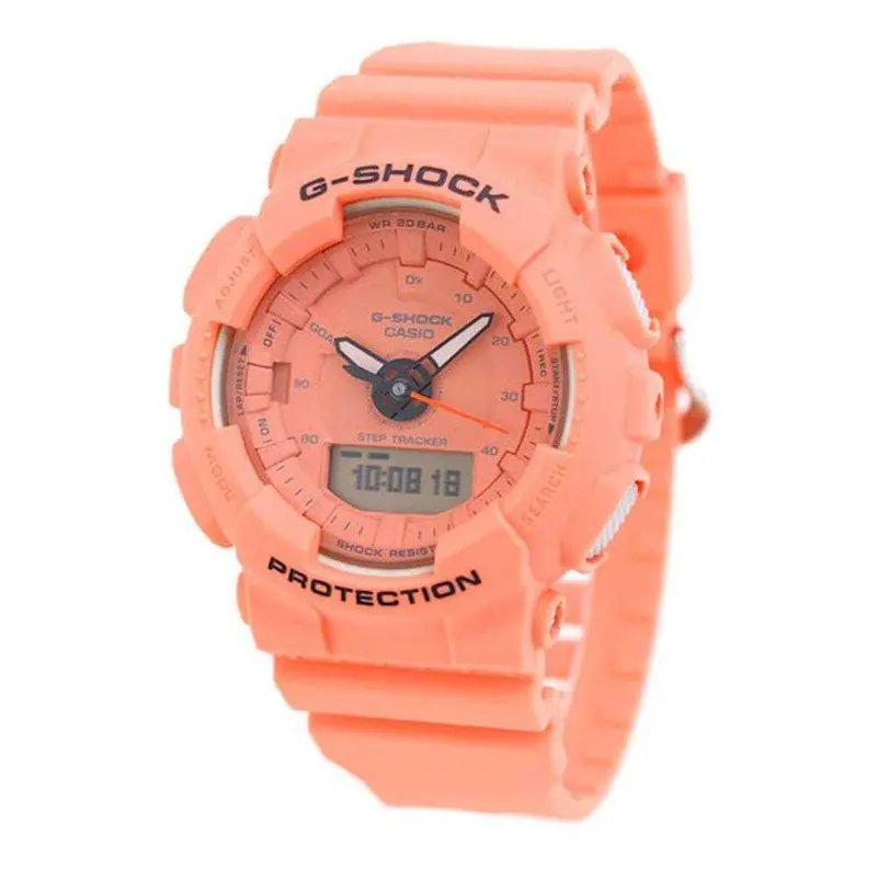 Casio G-Shock Gma-S130vc-4Adr Digital Quartz Orange Resin Unisex's Watch 1