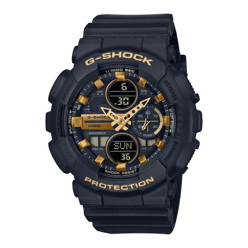 Casio G-Shock Gma-S140m-1Adr-P Black Resin Men Watch 1