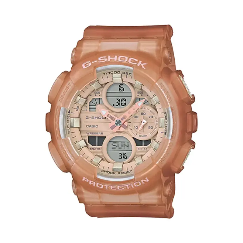 Casio G-Shock Gma-S140nc-5A1dr Brown Resin Strap Women Watch 1