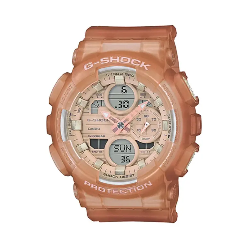Casio G-Shock Gma-S140nc-5A1dr-P Brown Resin Strap Women's Watch 1