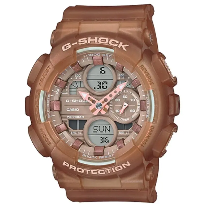 Casio G-Shock Gma-S140nc-5A2dr Brown Resin Strap Women Watch 1