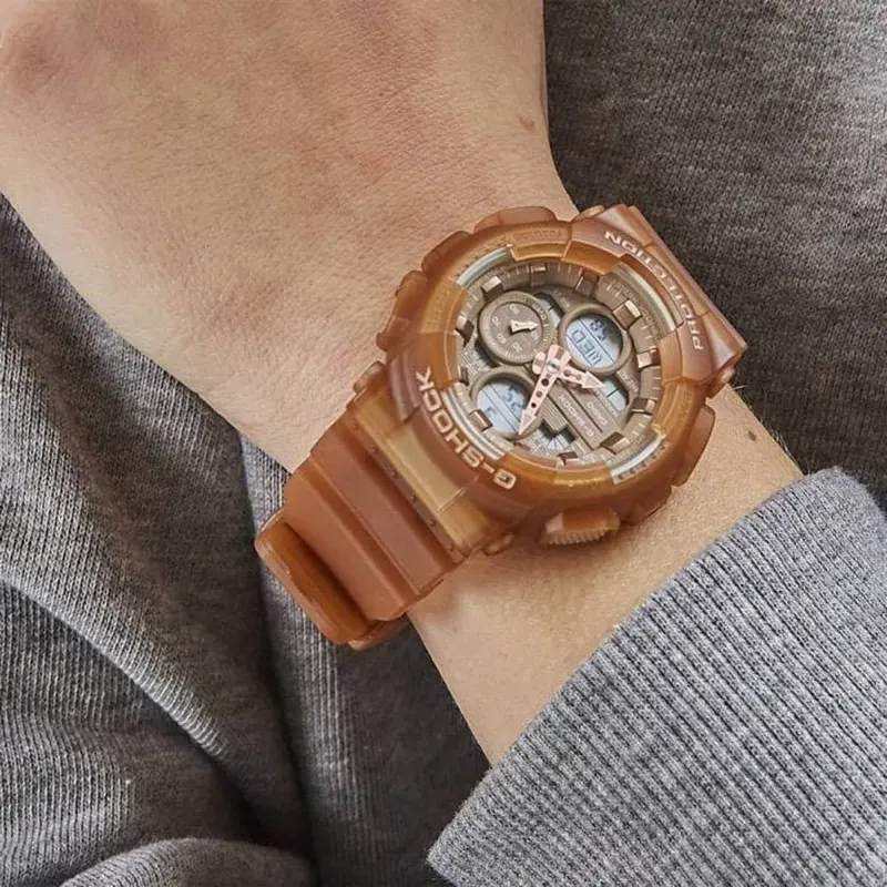 Casio G-Shock Gma-S140nc-5A2dr-P Brown Resin Strap Women Watch 2