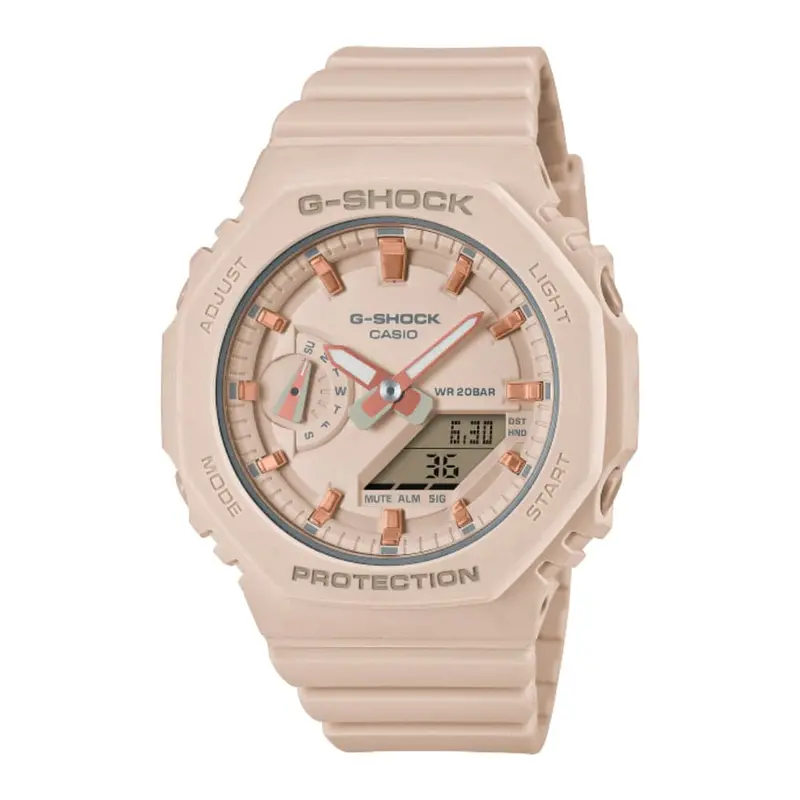 Casio G-Shock Gma-S2100-4Adr-P Pink Resin Women Watch 1