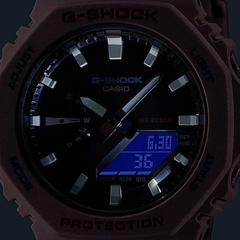 Casio G-Shock Gma-S2100wt-7A1dr-P White Resin Women Watch 2