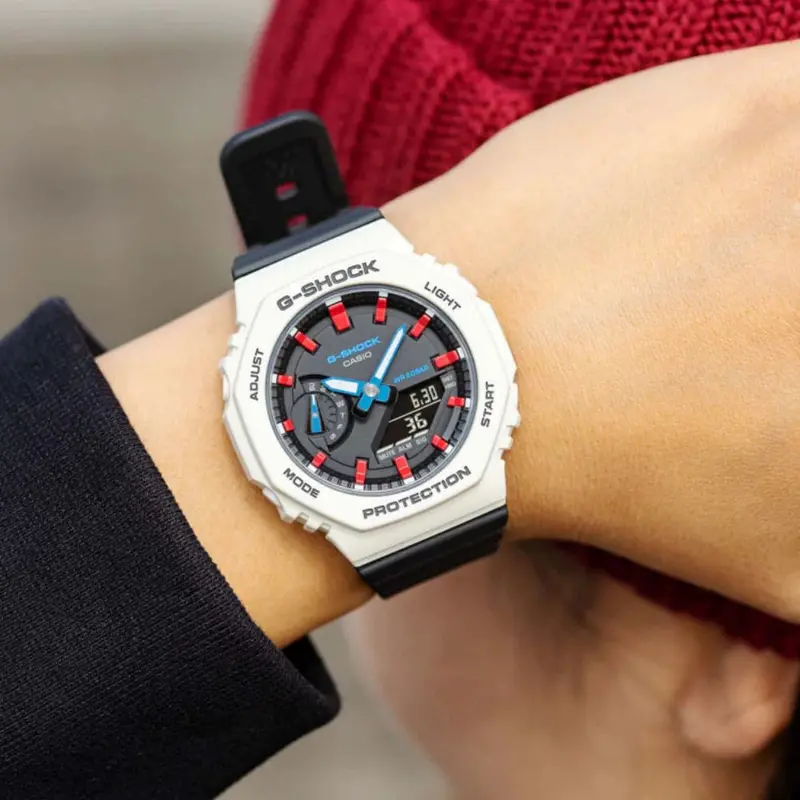 Casio G-Shock Gma-S2100wt-7A2dr Black Resin Women's Watch 2