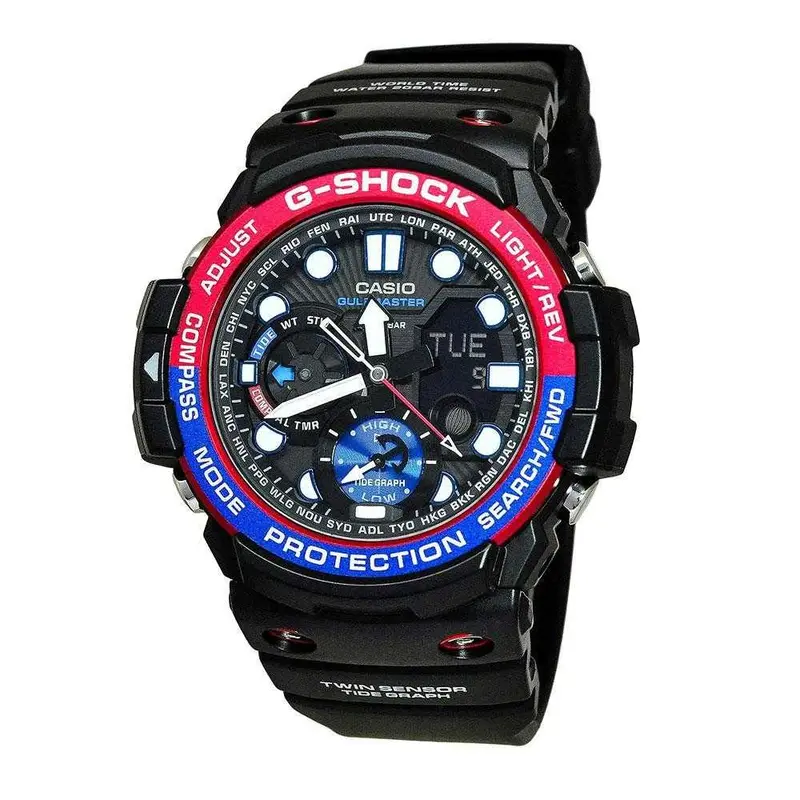 Casio G-Shock Gn-1000-1Adr Digital Quartz Black Resin Unisex's Watch 1