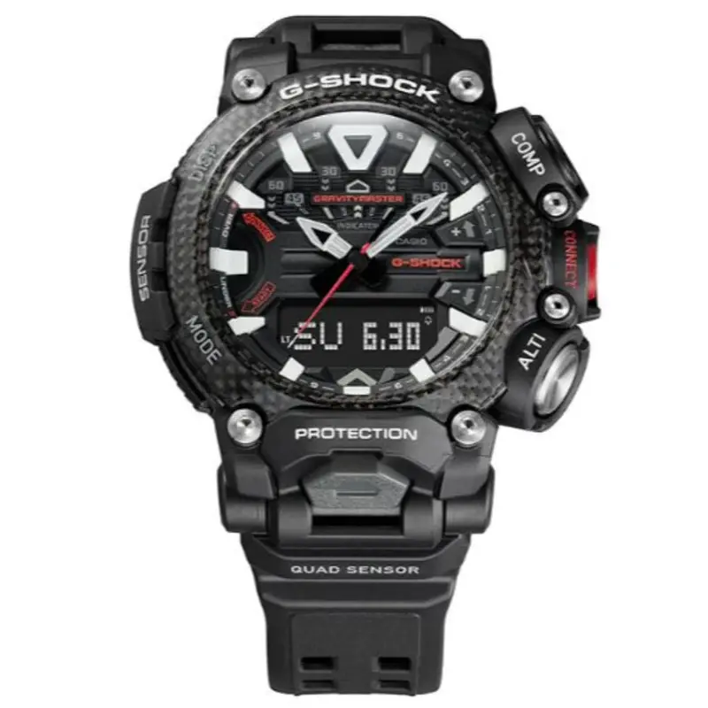 Casio G-Shock Gr-B200-1Adr Gravity Master Black Digital Analog Men's Watch 1