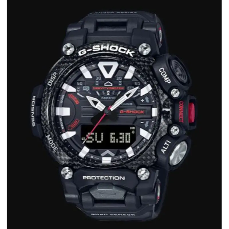 Casio G-Shock Gr-B200-1Adr-P Gravity Master Black Digital Analog Men's Watch 2