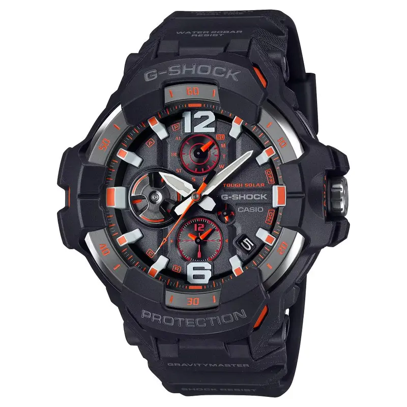 Casio G-Shock Gravity Master Black Resin Strap Men's Watch Gr-B300-1A4dr 1